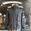 STONE ISLAND REFLECTIVE RIPSTOP CHINÉ WITH DETACHABLE LINING JACKET