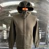 C.P. COMPANY FULL ZIP GOGGLE SWEATSHIRT