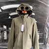 C.P. COMPANY GOGGLE SOFT SHELL JACKET