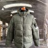 STONE ISLAND GARMENT DYED CRINKLE REPS NY DOWN JACKET