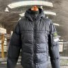 STONE ISLAND GARMENT DYED CRINKLE REPS NY DOWN JACKET