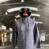 C.P. COMPANY FULL ZIP GOGGLE SWEATSHIRT
