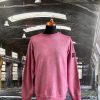 STONE ISLAND DUST COLOUR TREATMENT CREWNECK SWEATSHIRT