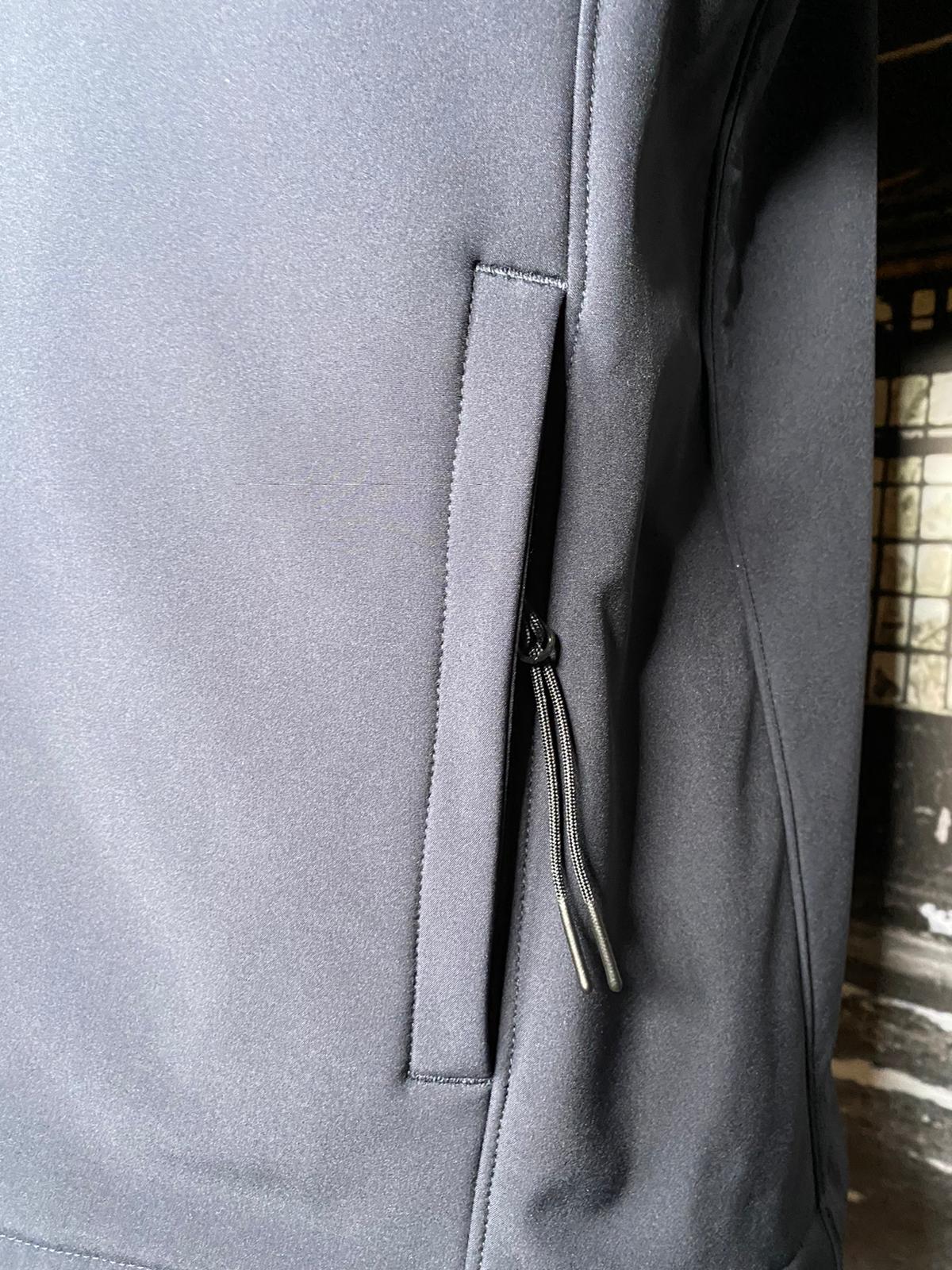 C.P. COMPANY SHELL URBAN PROTECTION SERIES LOGO JACKET - X