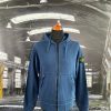STONE ISLAND TC OLD FULL ZIP SWEATSHIRT