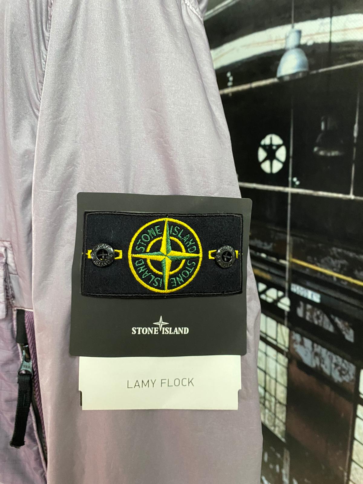 STONE ISLAND LAMY FLOCK HOODED JACKET - X Clothing STONE ISLAND LAMY FLOCK HOODED JACKET - X Clothing