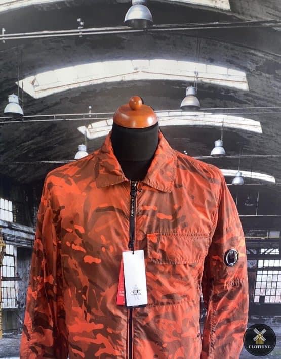 Red cp company overshirt deals