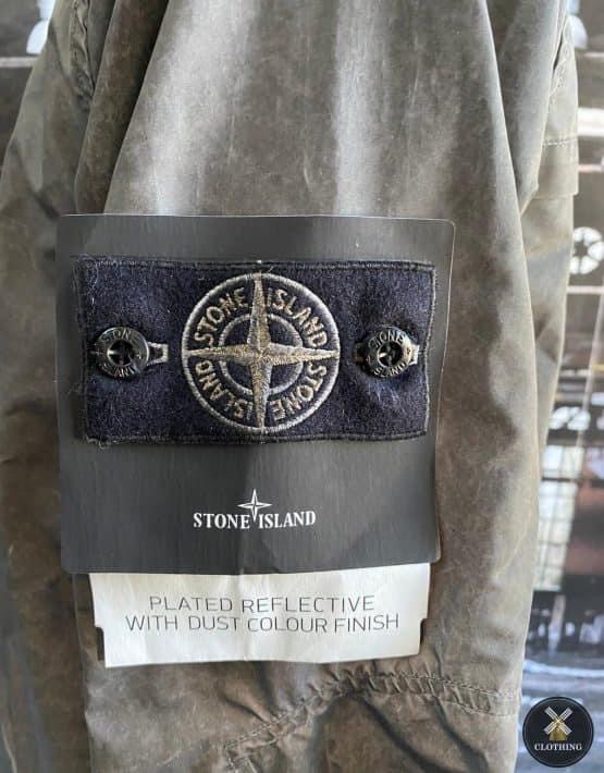 STONE ISLAND PLATED REFLECTIVE WITH DUST COLOUR FINISH X Clothing