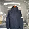 STONE ISLAND RASO GOMMATO DOUBLE GHOST PIECE HOODED JACKET