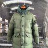 STONE ISLAND GARMENT DYED CRINKLE REPS NY DOWN JACKET