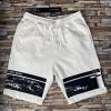 STONE ISLAND MOUNTAIN PRINT JERSEY SHORTS