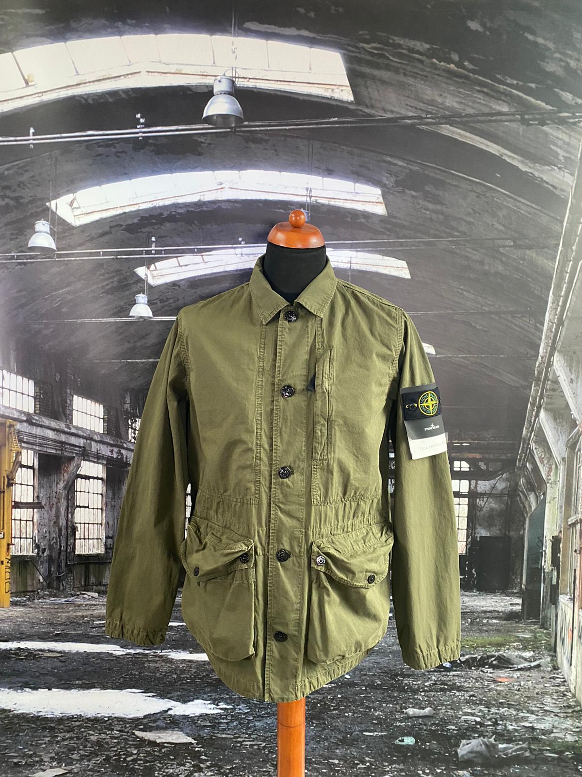 Brote Justicia Rama STONE ISLAND TELA SMERIGLIATA T.CO+OLD JACKET - X Clothing