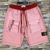 STONE ISLAND PLACCATA SHORTS