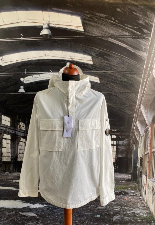 C.P. COMPANY GABARDINE HOODED LENS OVERSHIRT