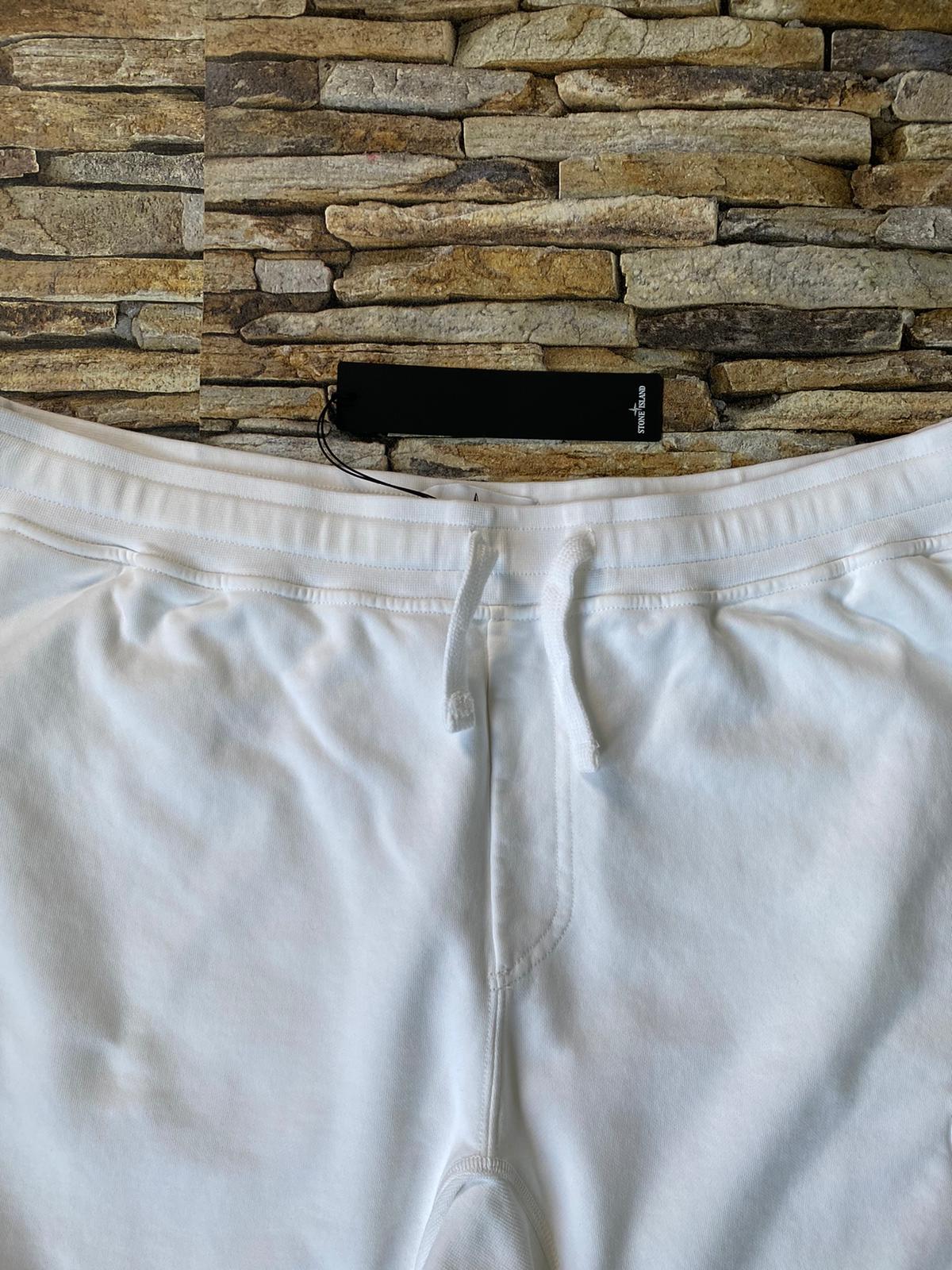 stone island fleece shorts black