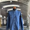 STONE ISLAND CHAMBRAY CANVAS OVERSHIRT