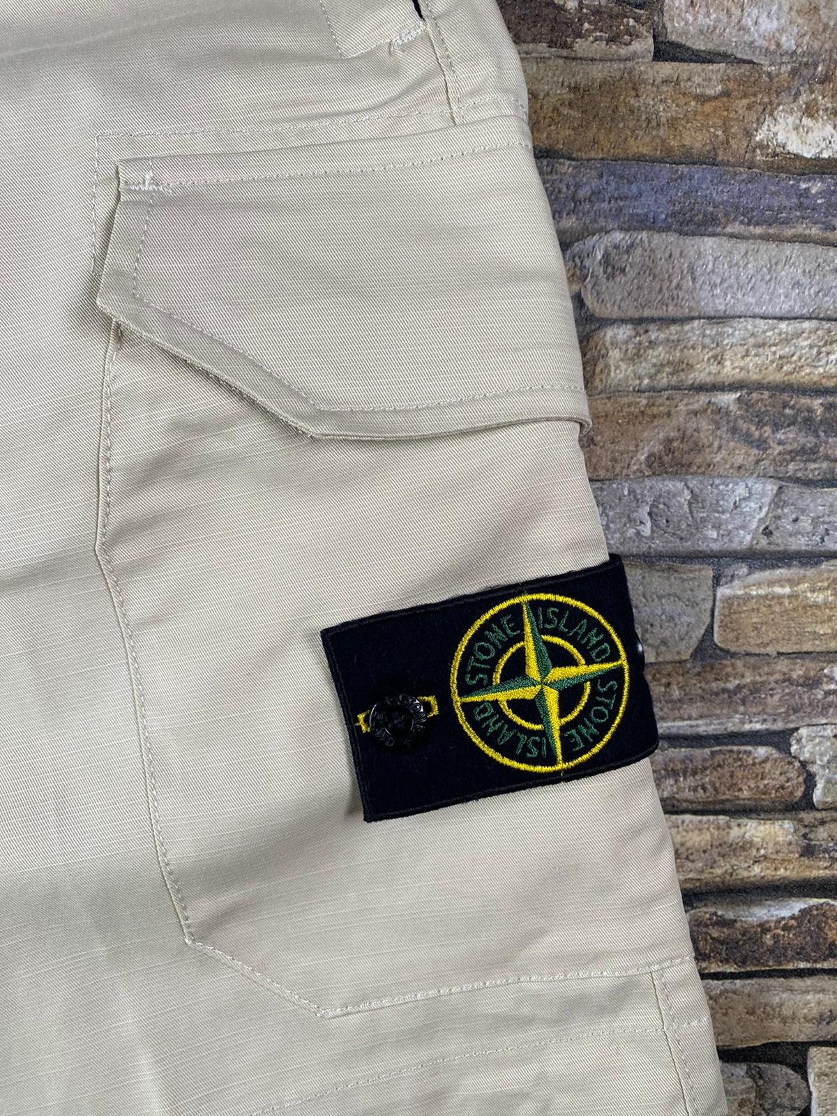 stone island fleece shorts black