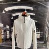 C.P. COMPANY LENS SOFT SHELL R HOODED JACKET