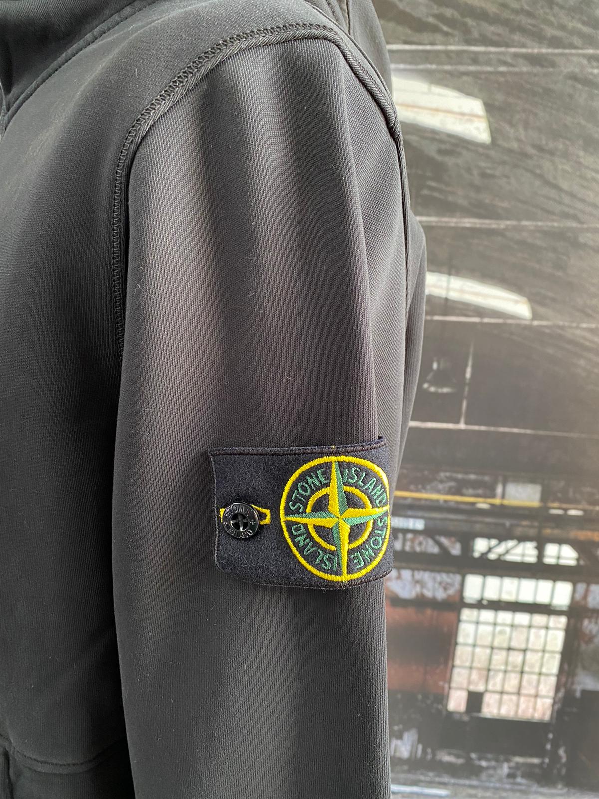 STONE ISLAND HALF ZIP HOODED SWEATSHIRT X Clothing STONE ISLAND HALF ZIP HOODED SWEATSHIRT X Clothing