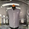 STONE ISLAND LOOM WOVEN DOWN CHAMBERS STRETCH NYLON-TC GILET