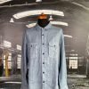 STONE ISLAND COMPASS LINNEN OVERSHIRT