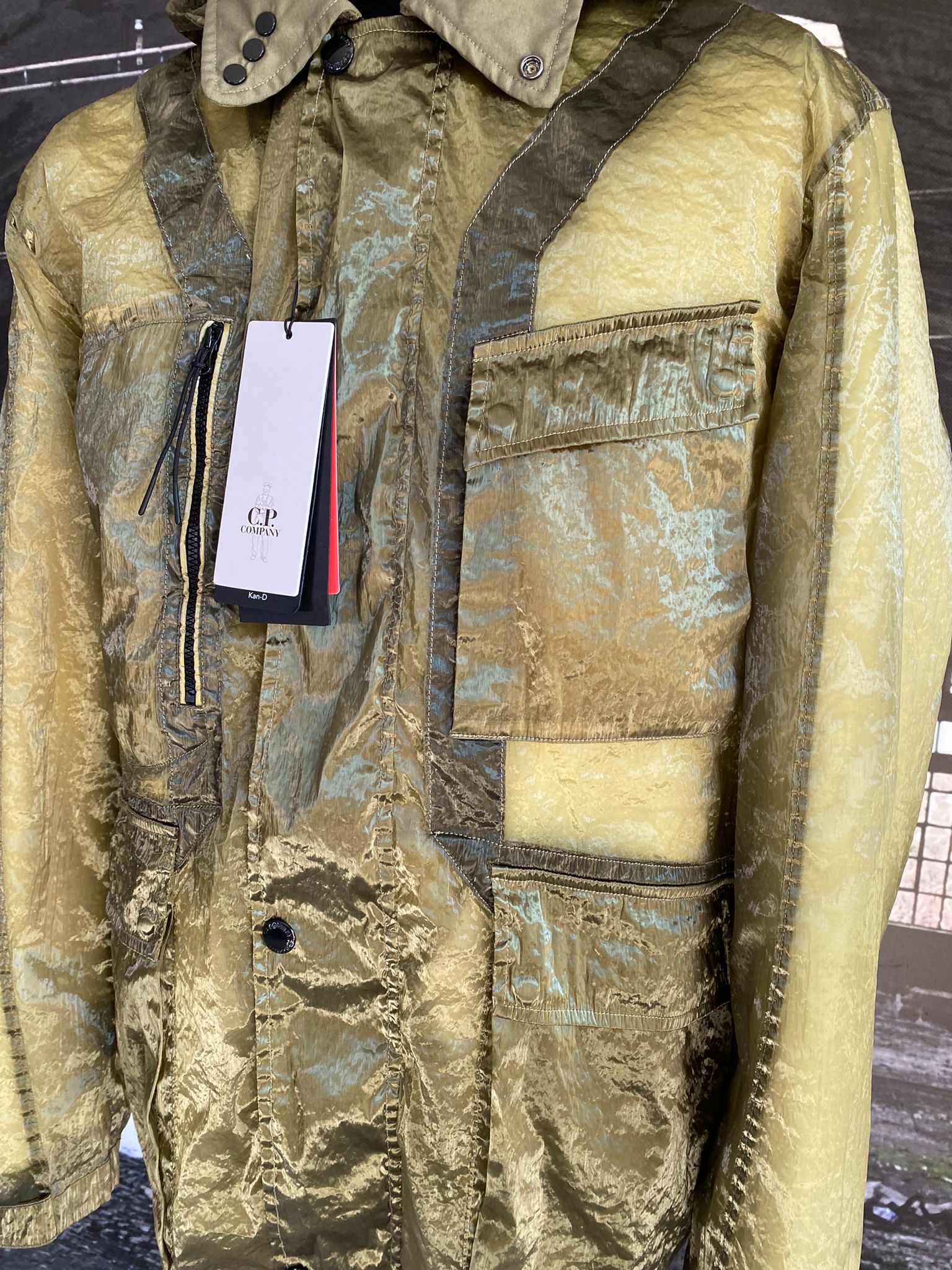 C.P. COMPANY KAN D GOGGLE JACKET - X Clothing
