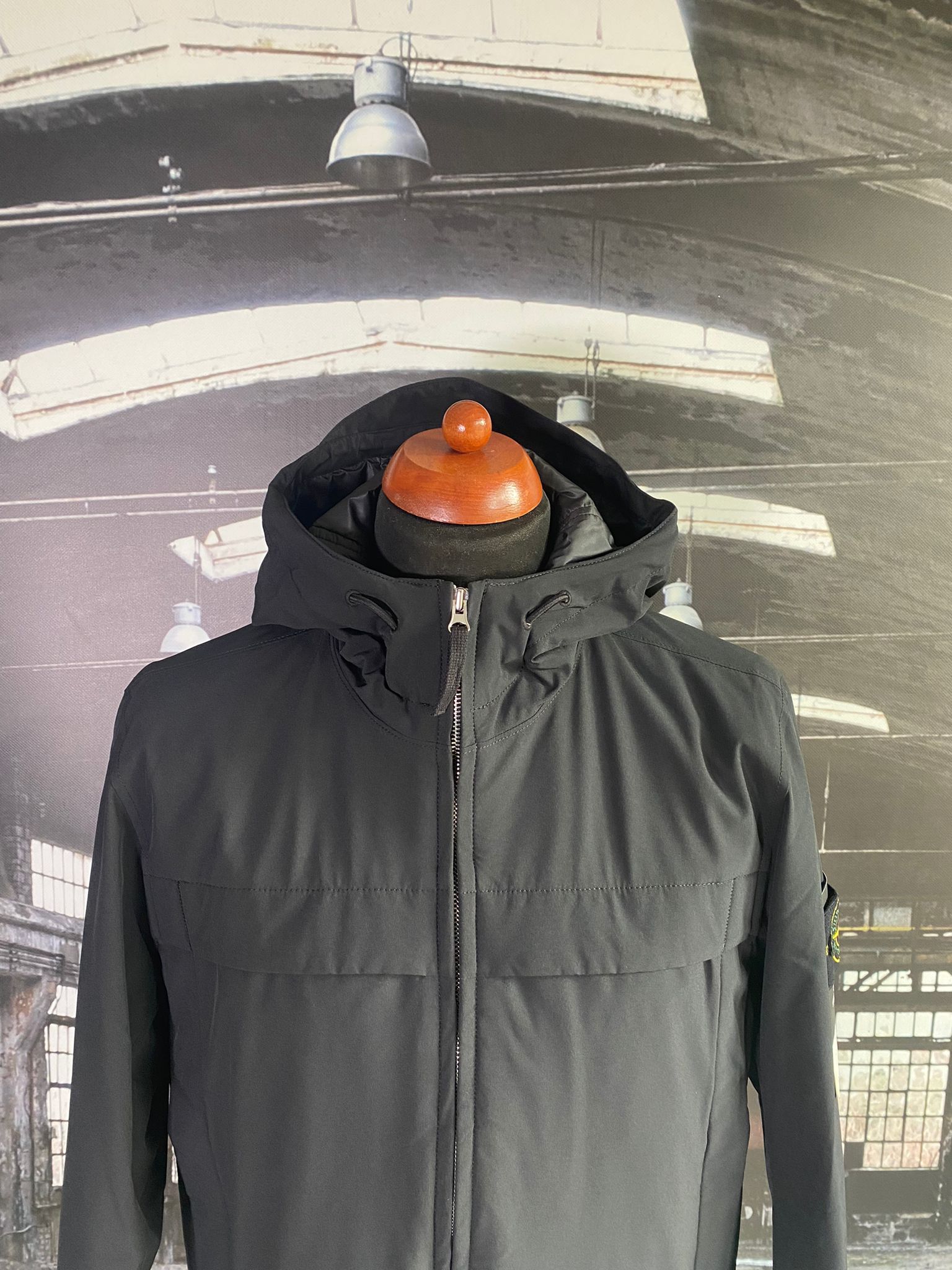 STONE ISLAND SOFT SHELL-R E.DYE TECHNOLOGY WITH PRIMALOFT
