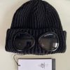 C.P. COMPANY EXTRA FINE MERINO WOOL GOGGLE BEANIE