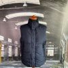 STONE ISLAND GARMENT DYED CRINKLE REPS NY DOWN-TC GILET