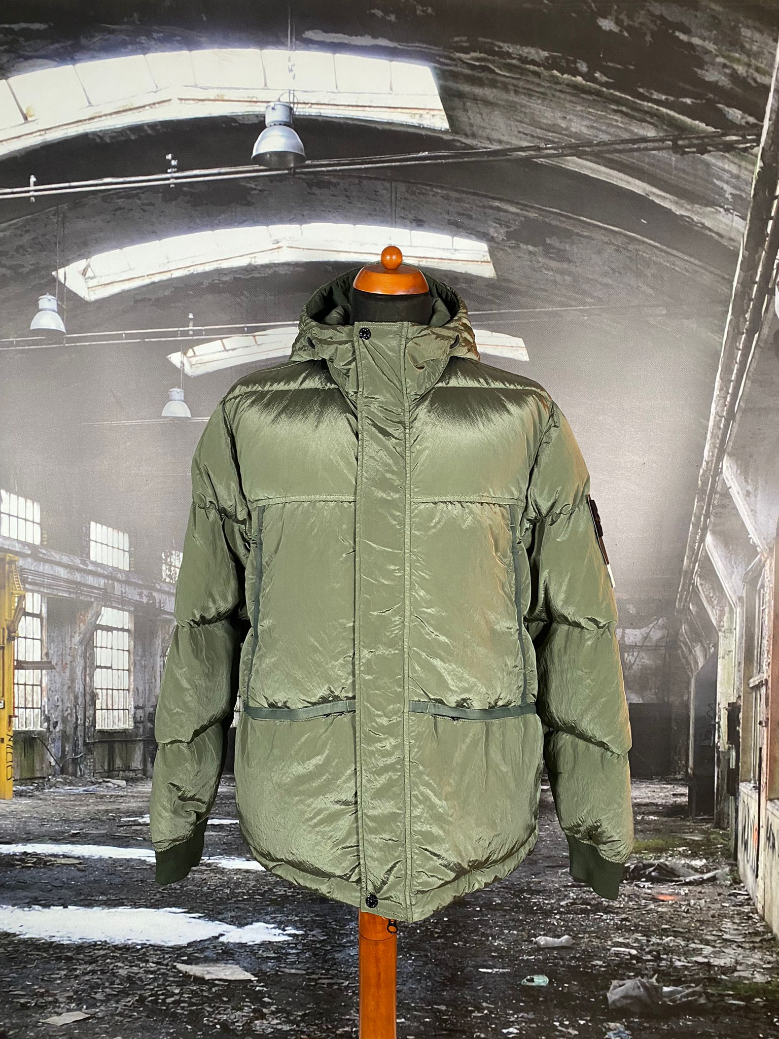 STONE ISLAND NYLON METAL DOWN JACKET - X Clothing