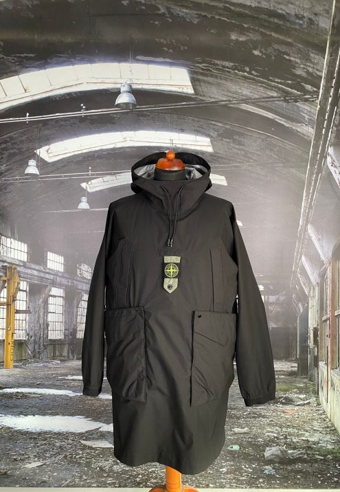 STONE ISLAND RIPSTOP GORE-TEX WITH PACLITE® PRODUCT TECHNOLOGY / NYLON METAL DOWN-TC_​PACKABLE JACKET