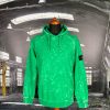 STONE ISLAND COTTON FLEECE + OFF - DYE OVD TREATMENT SWEATSHIRT
