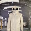 C.P. COMPANY DIAGONAL RAISED GOGGLE HOOD SWEATSHIRT