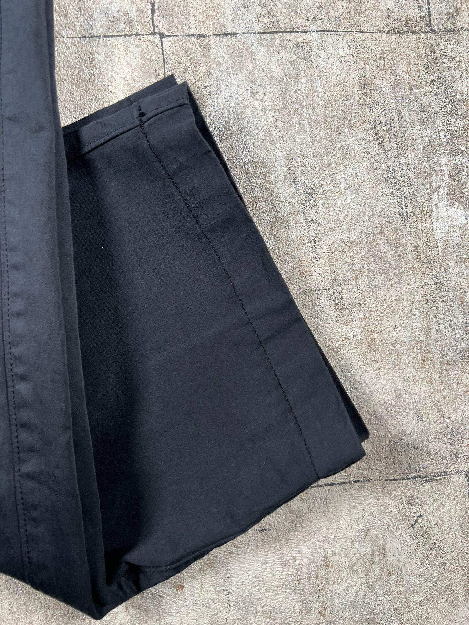 STONE ISLAND STRETCH COTTON WOOL SATIN_​GHOST PIECE - REGULAR 