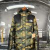 THE NORTH FACE CAMO DOWN JACKET