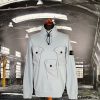 STONE ISLAND BRUSHED COTTON FLEECE MULTIPOCKET SWEATSHIRT