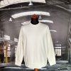 STONE ISLAND COTTON STRETCH FLEECE_GHOST PIECE_GARMENT DYED CREWNECK SWEATSHIRT