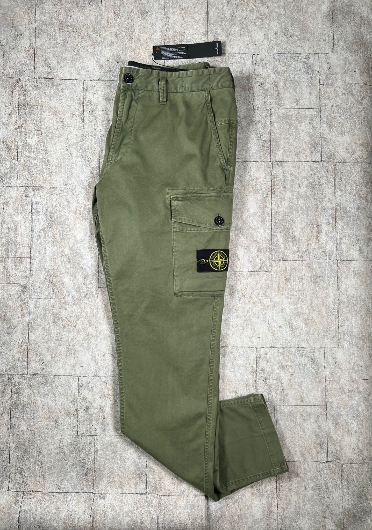STONE ISLAND SL CARGO TROUSERS - X Clothing