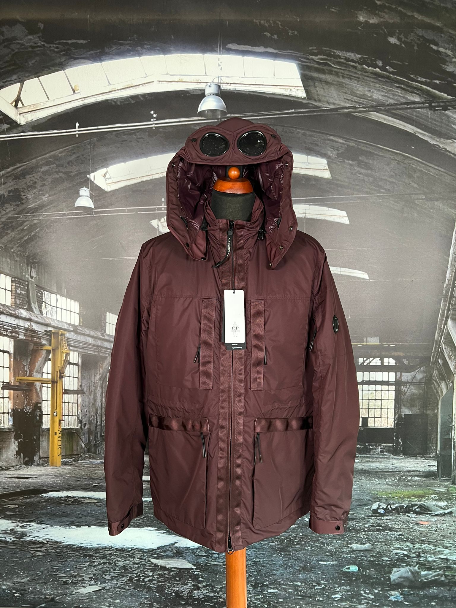 c.pcompany goggle dnwn jacket MICRO M