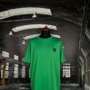 STONE ISLAND COTTON JERSEY GARMENT DYED T SHIRT