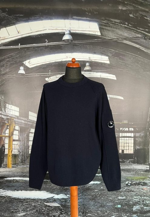 C.P. COMPANY WOOL LENS SWEATSHIRT