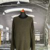 C.P. COMPANY KNITTED LENS CREWNECK SWEATSHIRT