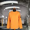 STONE ISLAND SHADOW PROJECT CREWNECK FELPA_CHAPTER 1 COTTON LYOCELL FLEECE
