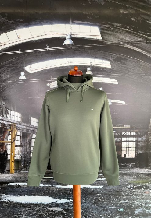 STONE ISLAND TECHNO HOODED SWEATSHIRT