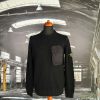 STONE ISLAND KNITTED POCKET SWEATSHIRT