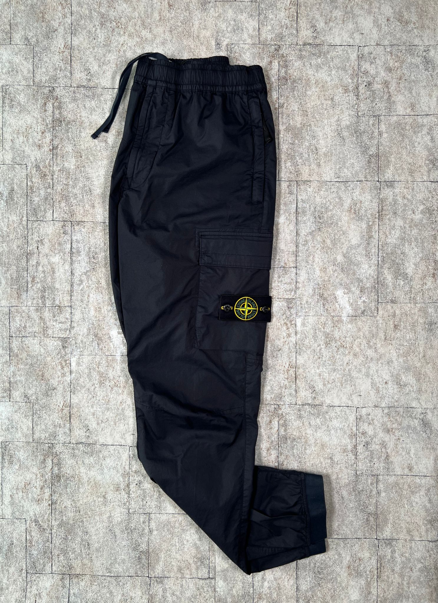 STONE ISLAND STRETCH COTTON TELA 'PARACADUTE' GARMENT DYED