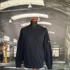 C.P. COMPANY CREW NECK COTTON FLEECE SWEATSHIRT