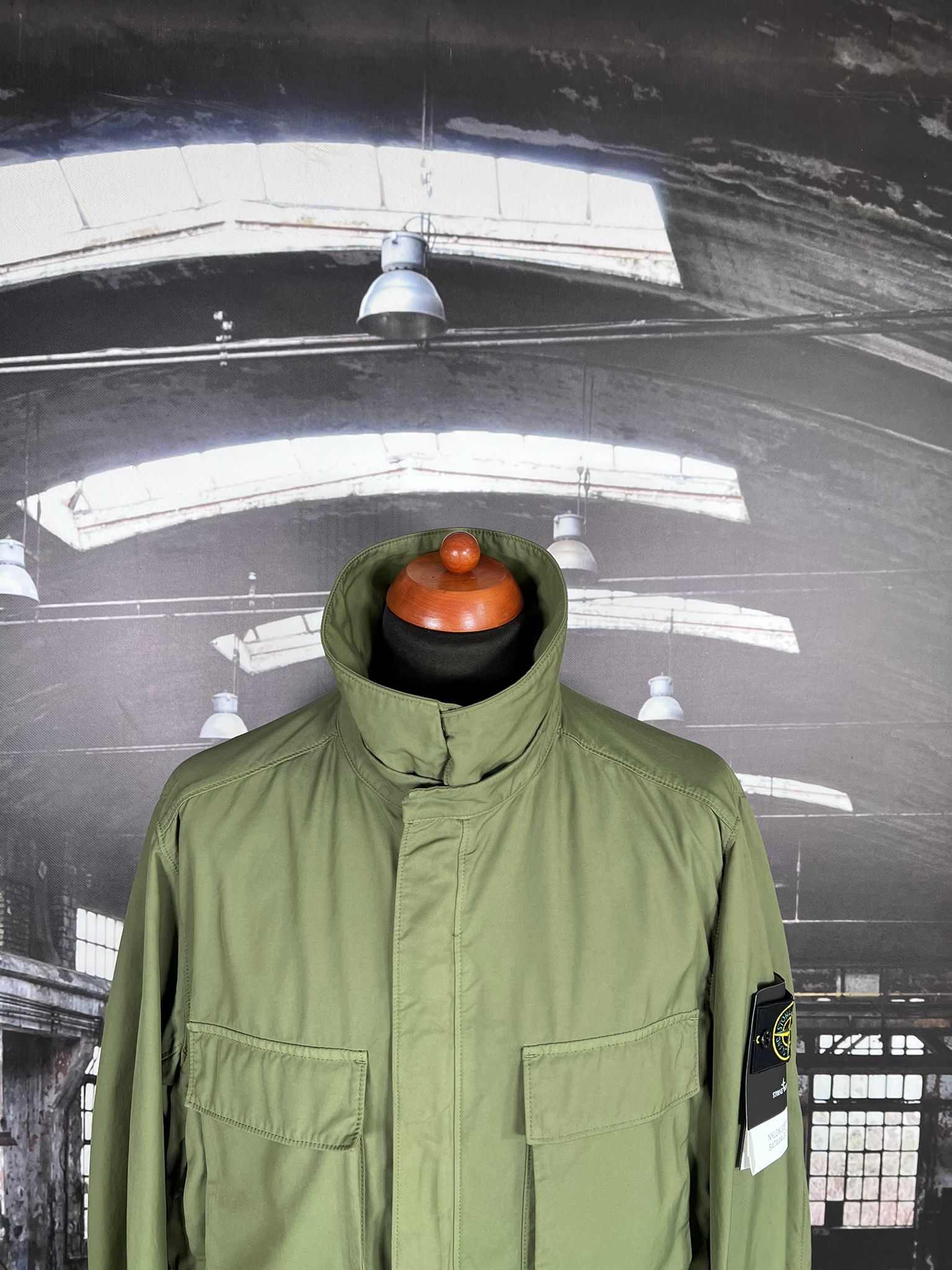 ジャケット・アウター Stone  Garment Dye Nylon Field JKT ジャケット・アウター Stone Garment Dye Nylon Field JKT Stone