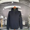 STONE ISLAND COTTON FLEECE _GARMENT DYED HOODIE 