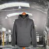 STONE ISLAND COTTON FLEECE_GARMENT DYED HOODIE 